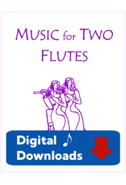 Music for Two Flutes - Choose a Volume! Digital Download
